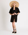 My Bodhi Cover-Up Shirt Dress | Black