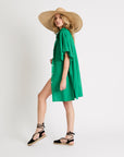 My Bodhi Cover-Up Shirt Dress | Cactus Green
