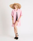 My Bodhi Cover-Up Shirt Dress | Cherry Blossom