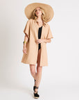 My Bodhi Cover-Up Shirt Dress | Sand