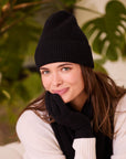 My Bodhi Luxurious Cashmere Beanie | Black