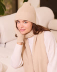 My Bodhi Luxurious Cashmere Beanie | Oat