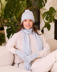 My Bodhi Luxurious Cashmere Scarf | Ice Blue