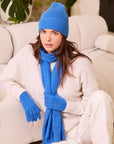 My Bodhi Luxurious Cashmere Scarf | Sapphire Blue