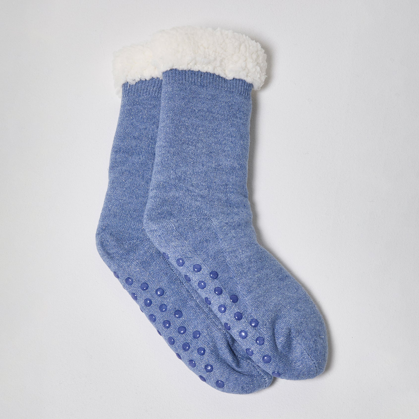 My Bodhi Slipper Socks | Blue