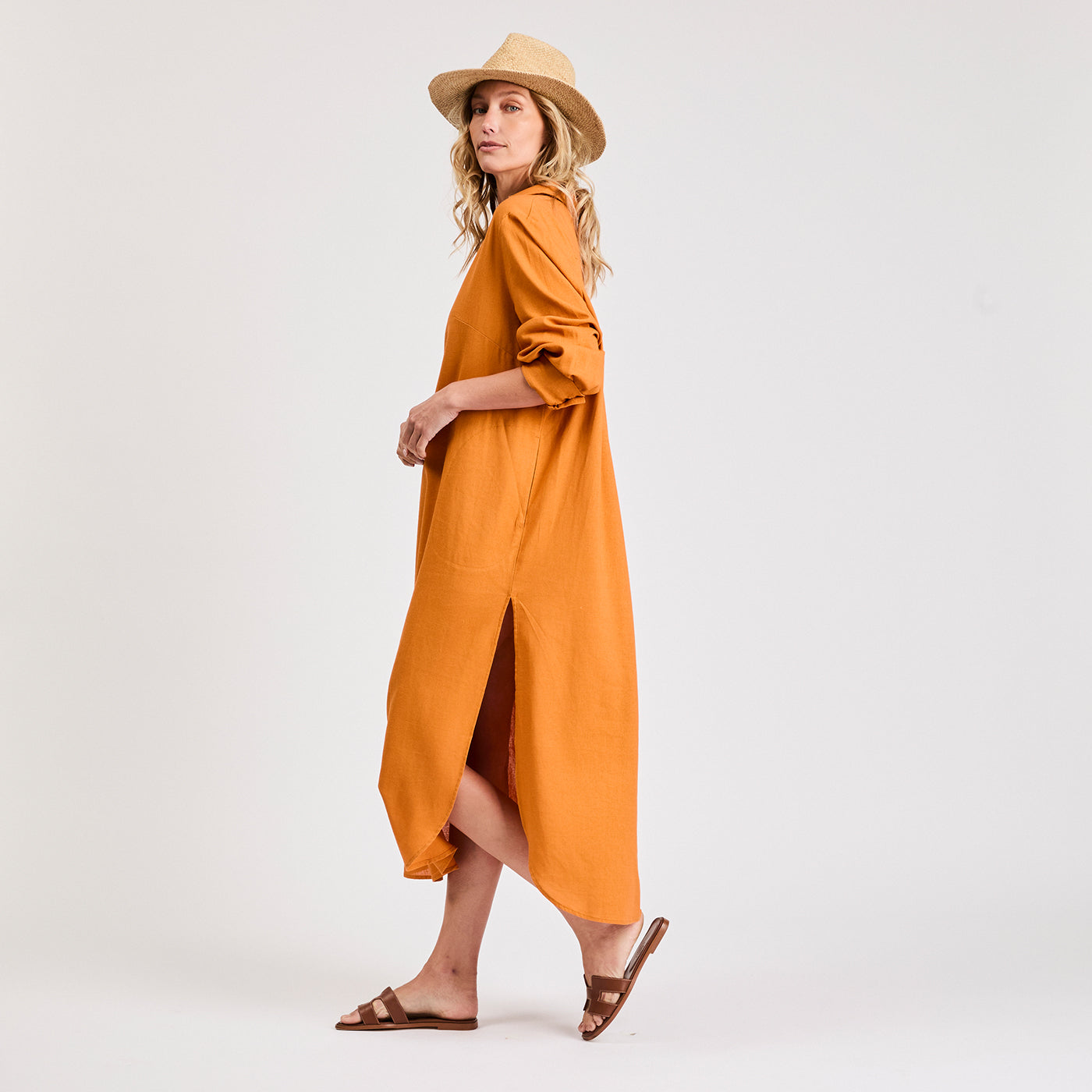 My Bodhi Tunic Dress | Burnt Orange