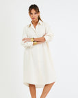 My Bodhi Roma Linen Dress | Ivory