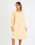 My Bodhi Roma Linen Dress | Butter Yellow