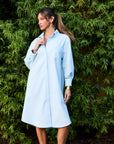 My Bodhi Roma Linen Dress | Sky Blue