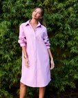 My Bodhi Roma Linen Dress | Peony Pink