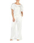 My-Bodhi Silk Satin Set | Off-White