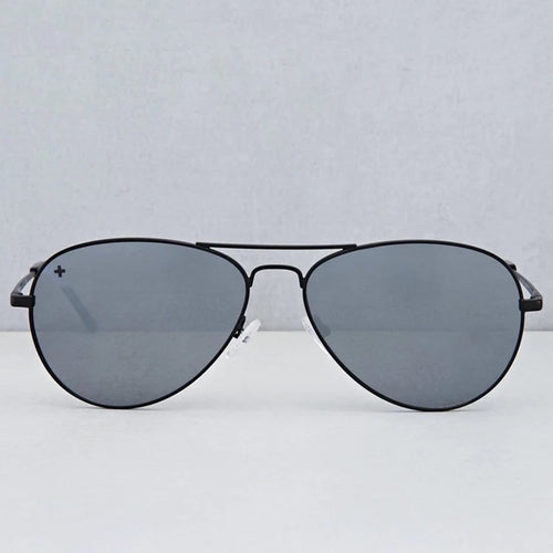 Ace Sunglasses - Black & Smoke Mirrored - Ace Sunglasses - Black & Smoke Mirrored