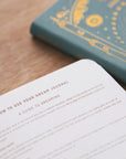 Black Vegan Leather Ether Dream Journal