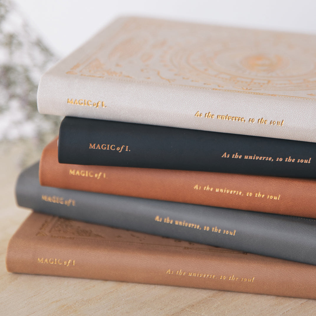 Stone Vegan Leather Unlined Journal