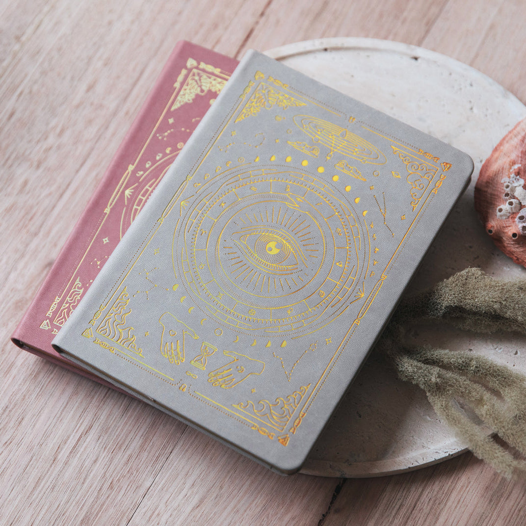 Stone Vegan Leather Unlined Journal