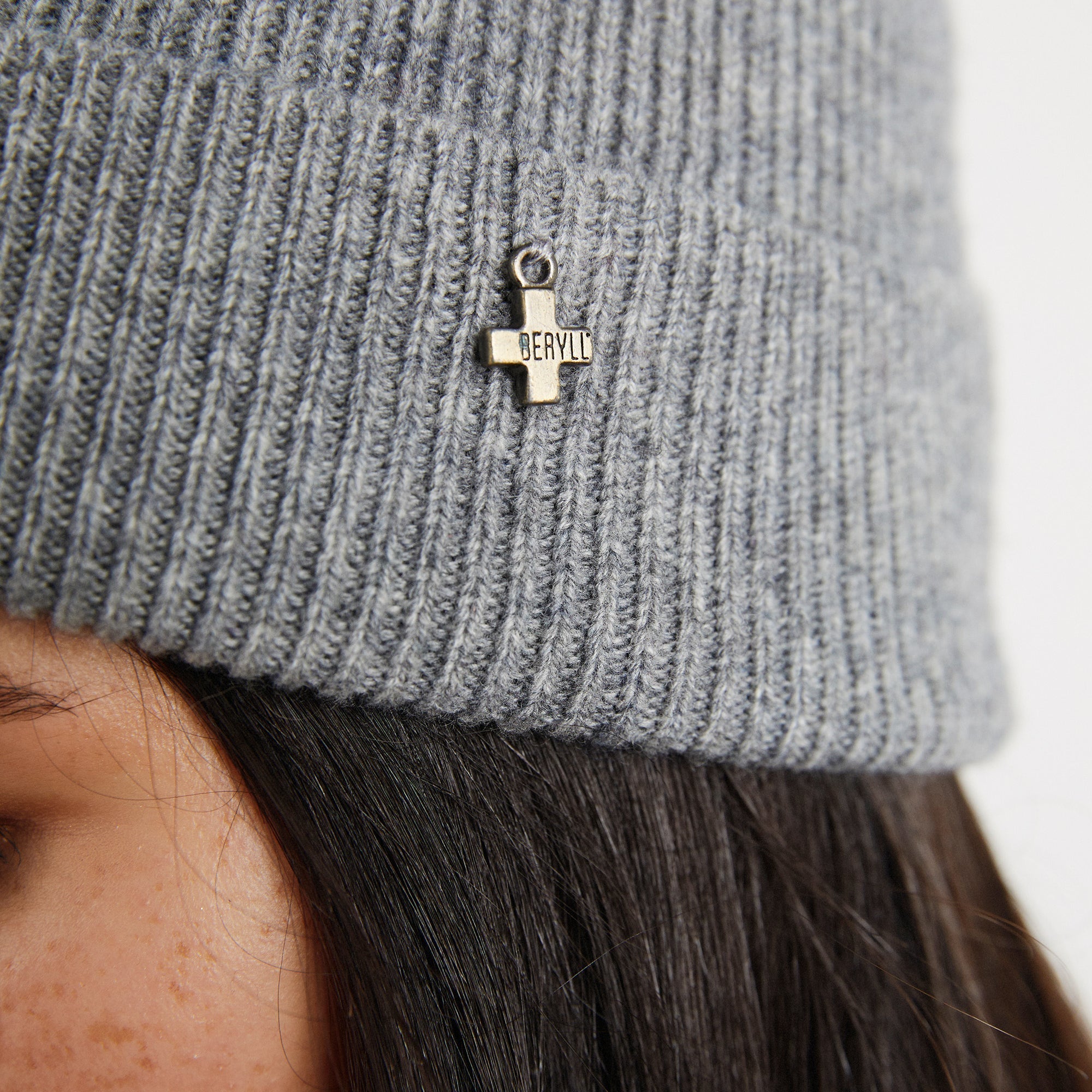 +Beryll Cashmere Beanie | Pebble Gray - +Beryll Worn By Good People