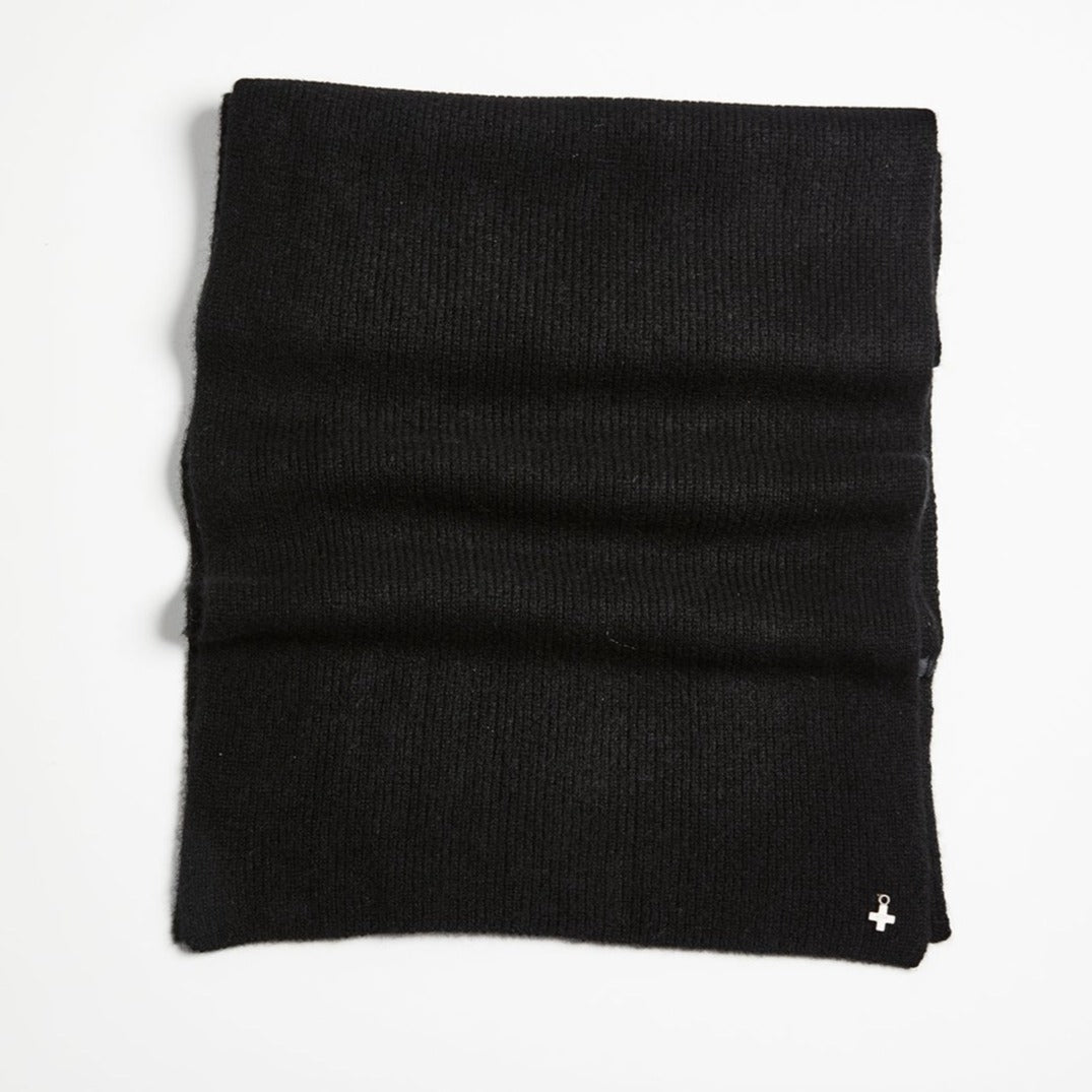 +Beryll Cashmere Scarf | Black Rock - +Beryll Worn By Good People