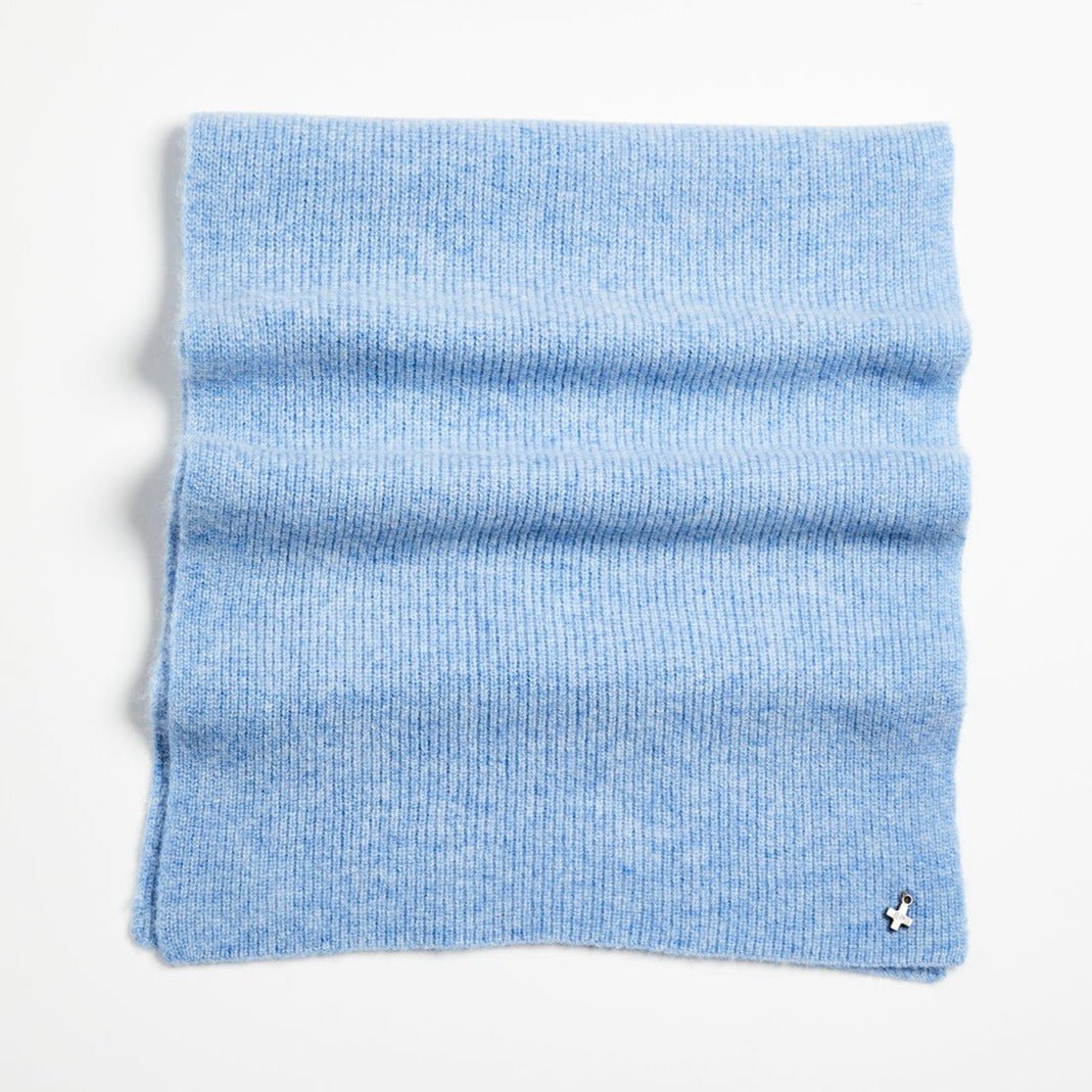 +Beryll Cashmere Scarf | Sky Blue - +Beryll Worn By Good People