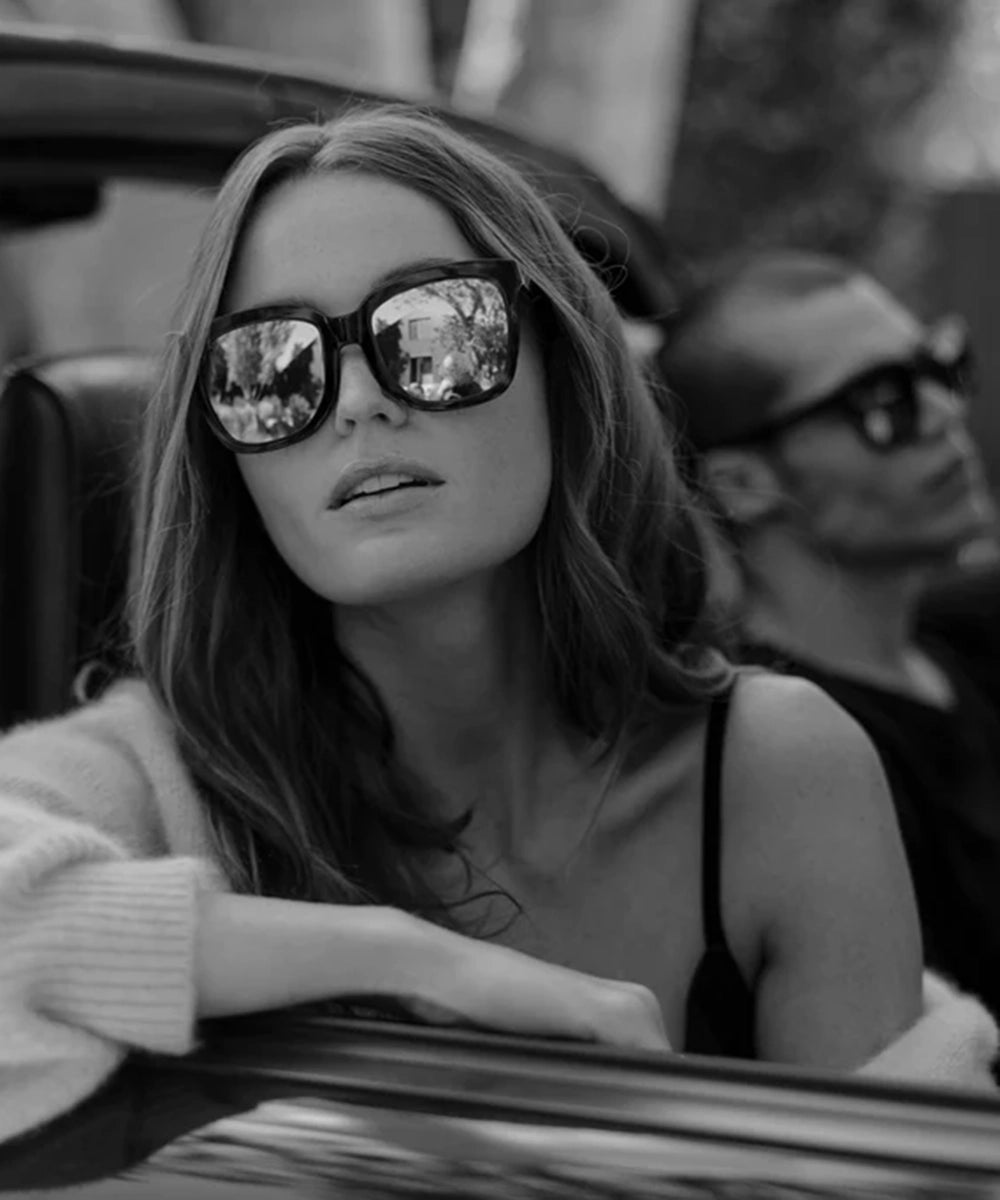Zuma Sunglasses - Black & Blue Gradient