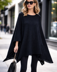 Travel Poncho - Black