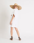 My Bodhi Cover-Up Shirt Dress | Cloud White