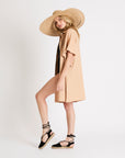 My Bodhi Cover-Up Shirt Dress | Sand