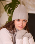 My Bodhi Luxurious Cashmere Beanie | Fog Gray