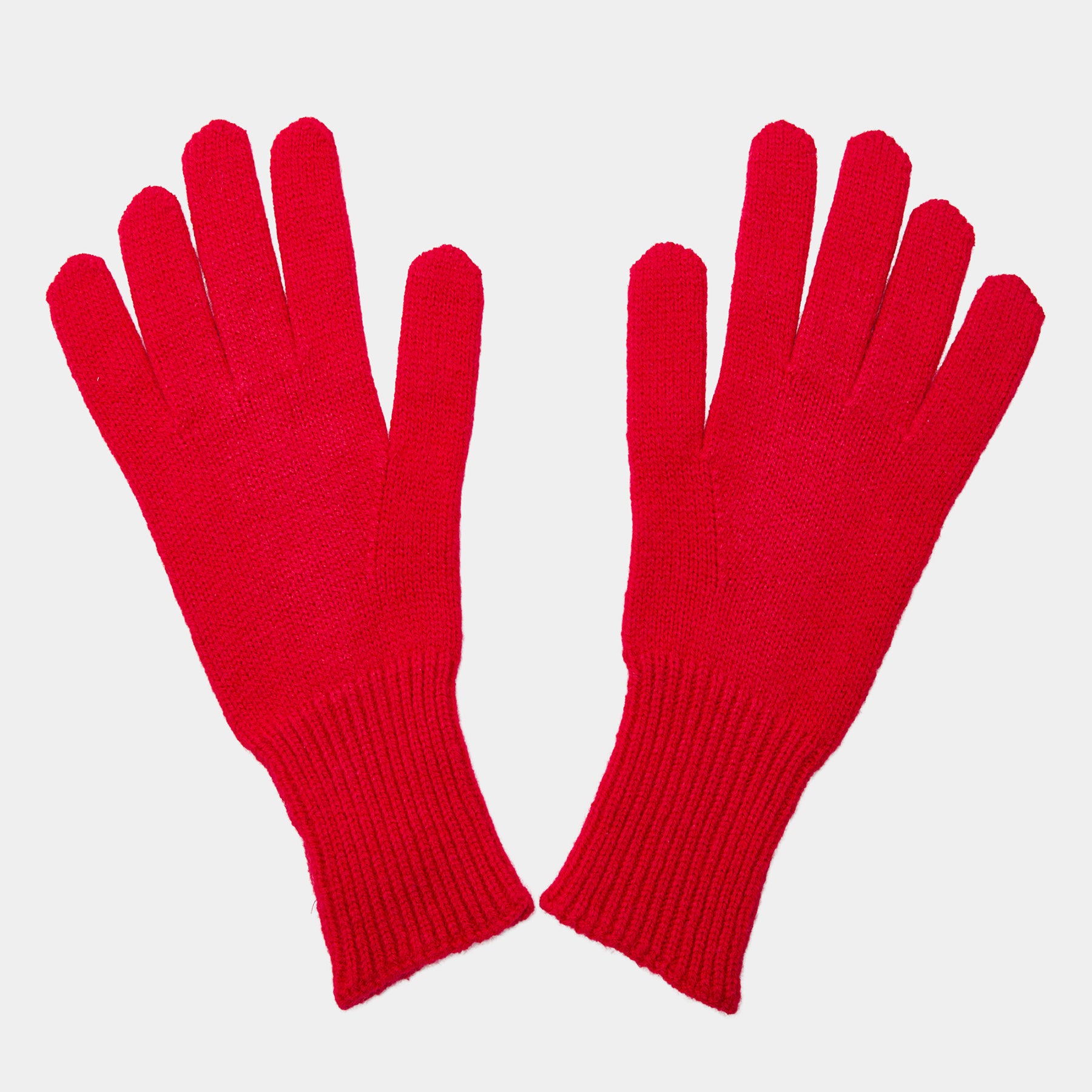 My Bodhi Luxurious Cashmere Gloves | Cranberry