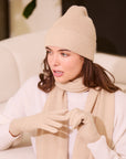 My Bodhi Luxurious Cashmere Gloves | Oat