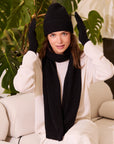 My Bodhi Luxurious Cashmere Scarf | Black