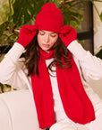 My Bodhi Luxurious Cashmere Scarf | Cranberry