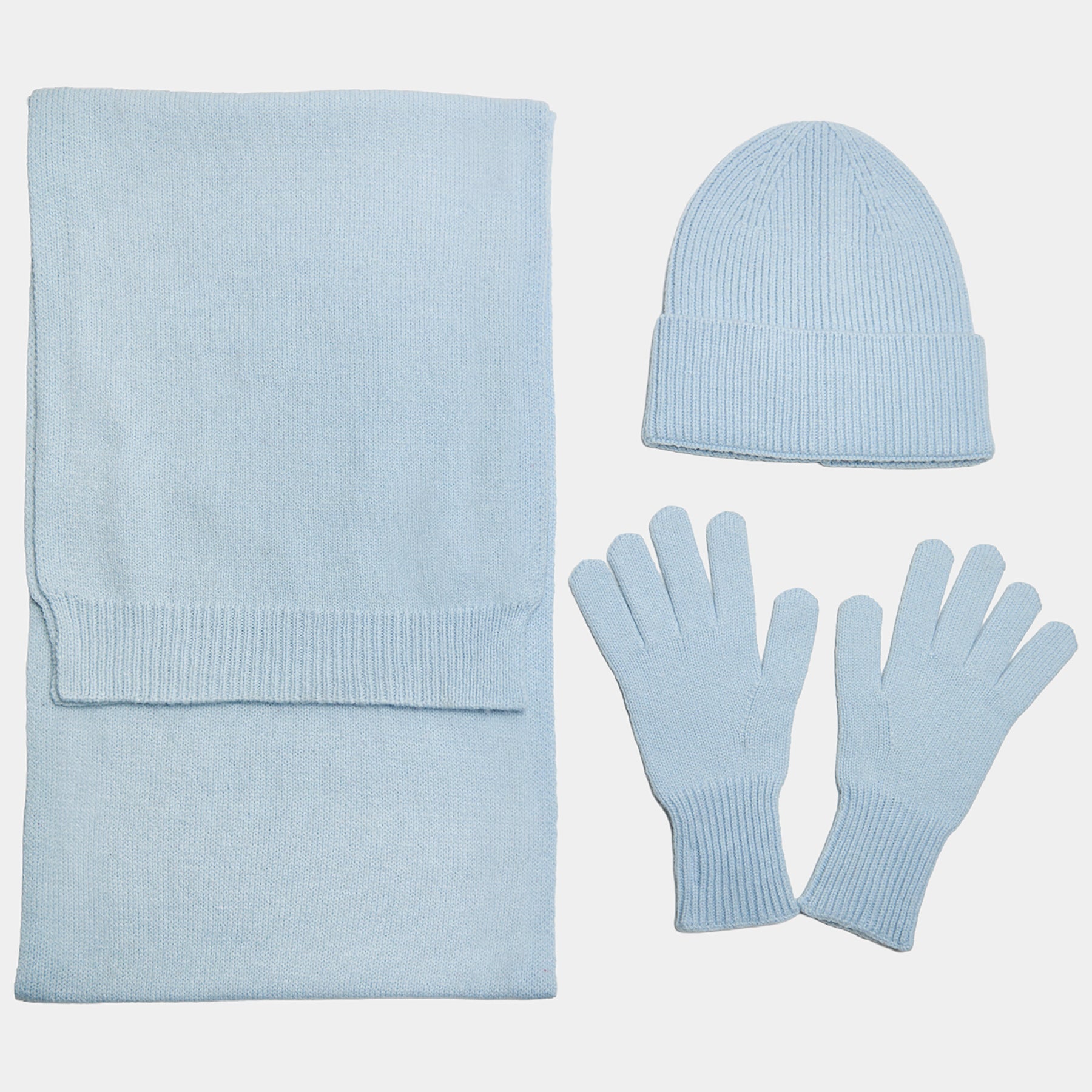My Bodhi Luxurious Cashmere Beanie | Ice Blue