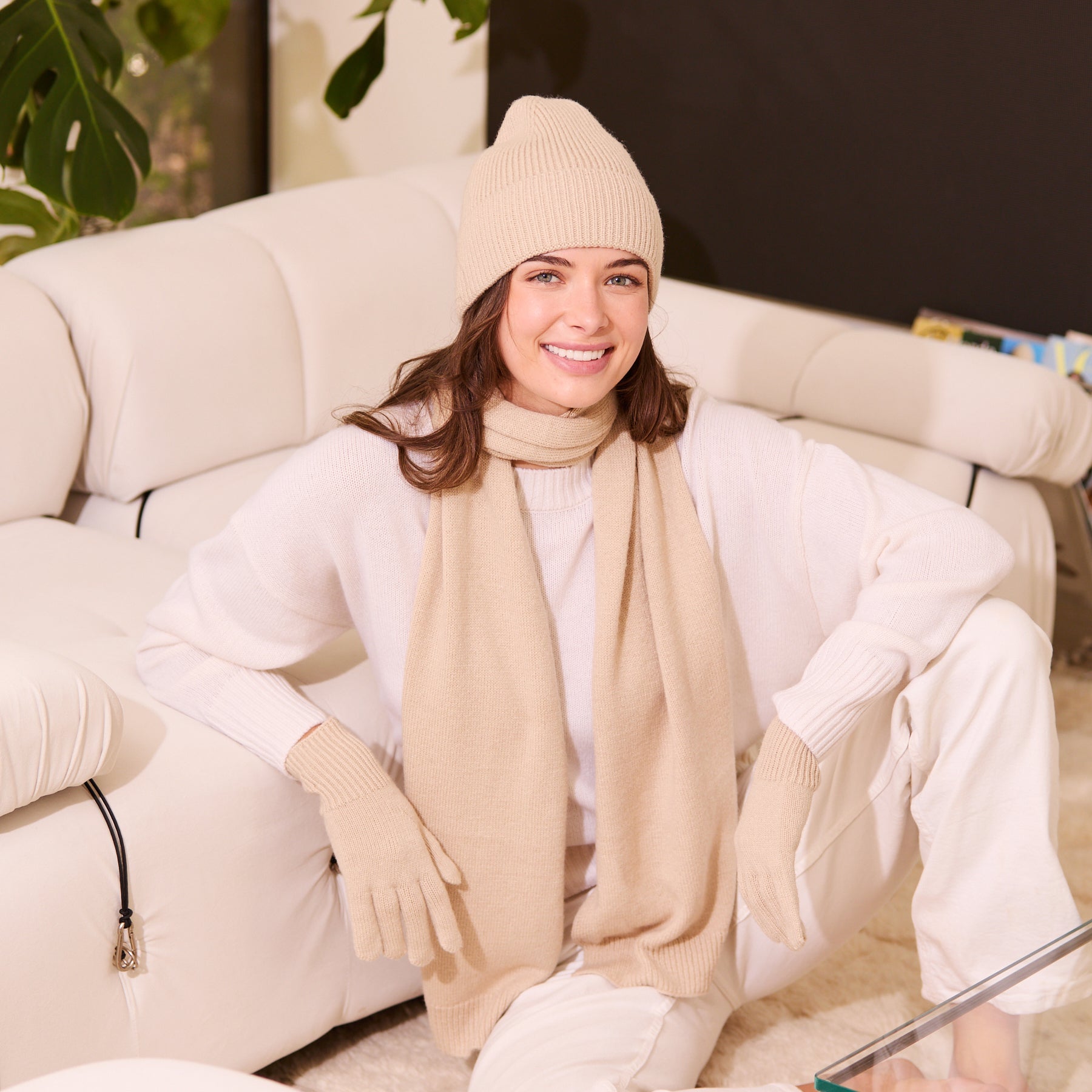My Bodhi Luxurious Cashmere Scarf | Oat