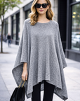 Travel Poncho - Grey