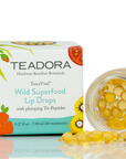 Terra Vital Wild Superfood Lip Drops with Plumping Tri-Peptides - 60 Treatments