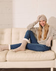 My Bodhi Slipper Socks | Brown