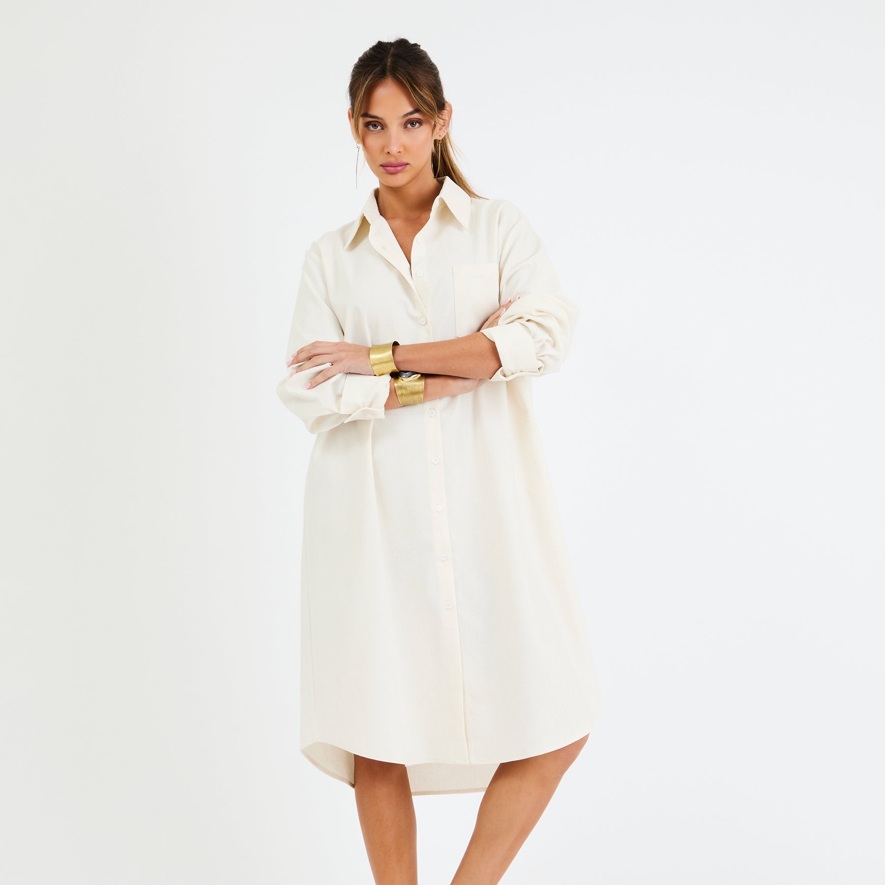 My Bodhi Roma Linen Dress