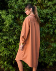 My Bodhi Roma Linen Dress | Cinnamon