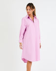 My Bodhi Roma Linen Dress | Peony Pink