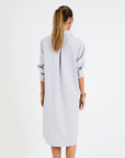 My Bodhi Roma Linen Dress | Stone Gray