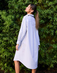 My Bodhi Roma Linen Dress | Stone Gray