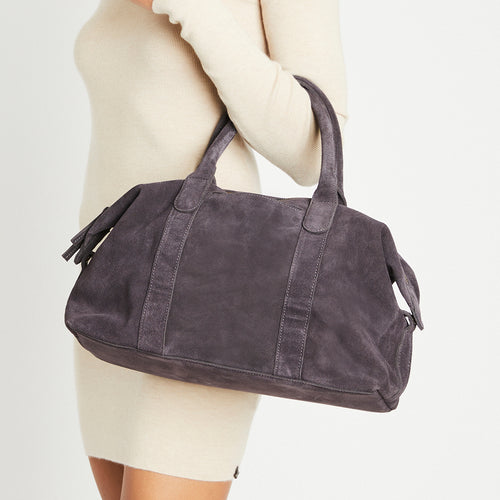Ria Duffle Bag | Charcoal - Ria Duffle Bag | Charcoal