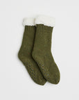 My Bodhi Slipper Socks | Forest