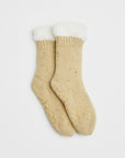 My Bodhi Slipper Socks | Gold Dust