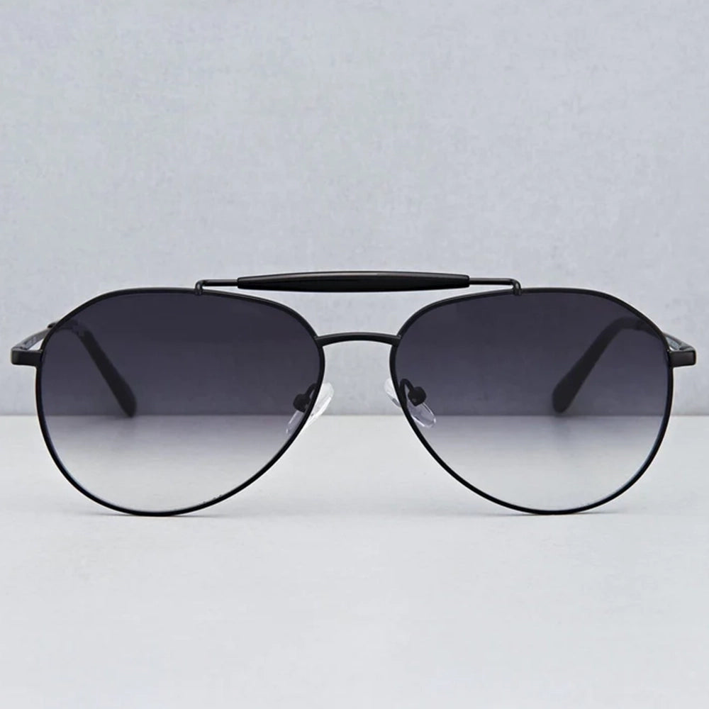 Wayne Sunglasses - Black & Smoke Gradient