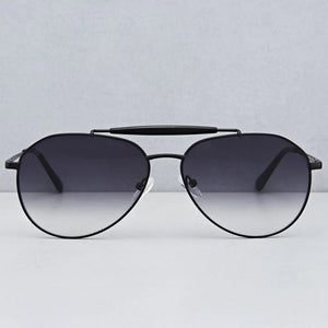Wayne Sunglasses - Black & Smoke Gradient - Wayne Sunglasses - Black & Smoke Gradient