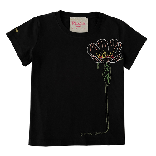 Peony Outline Embroidery - Peony Outline Embroidery