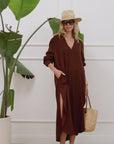 My Bodhi Tunic Dress | Chocolate
