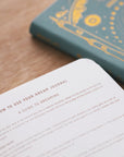 Teal Vegan Leather Lined Journal