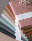 Coral Rose Vegan Leather Unlined Journal